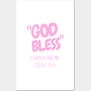 God bless staten island - Funny Posters and Art